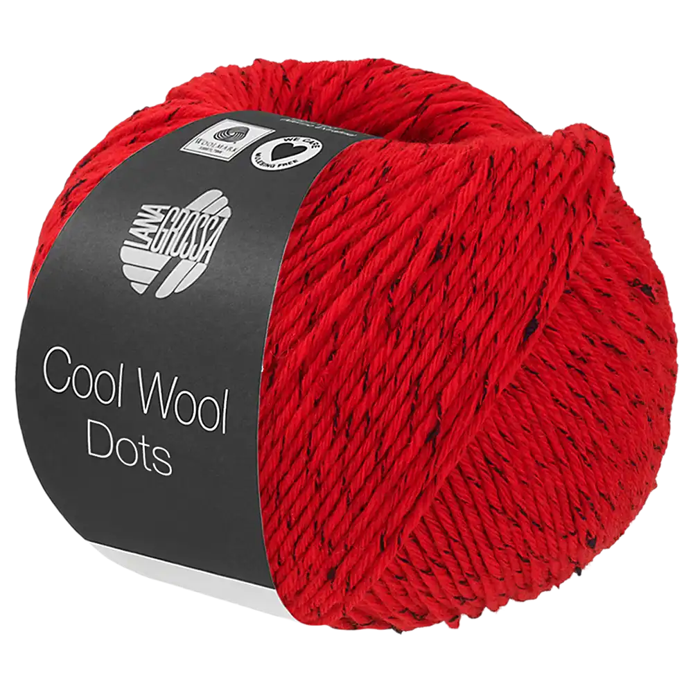 #Farbe_Lana Grossa Cool Wool Dots | 05 Rot