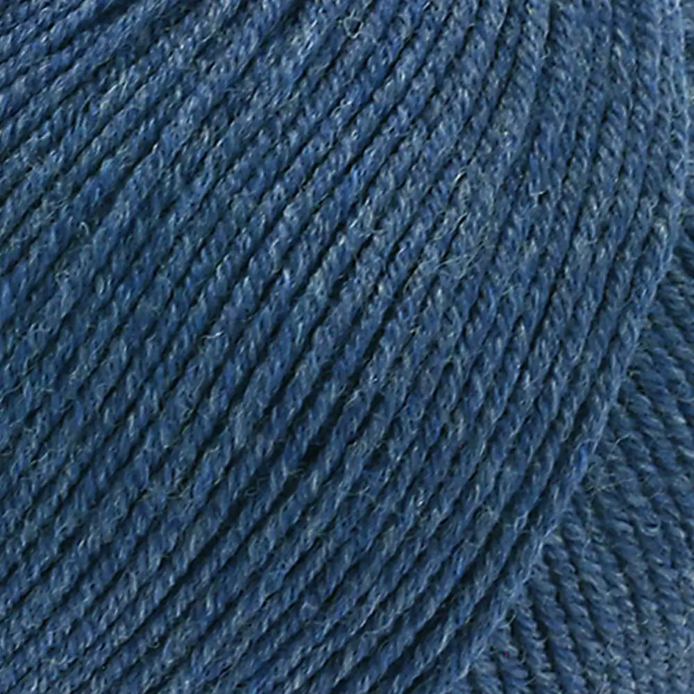 #Farbe_Lana Grossa Cool Wool Mélange | 1490 Dunkelblau meliert