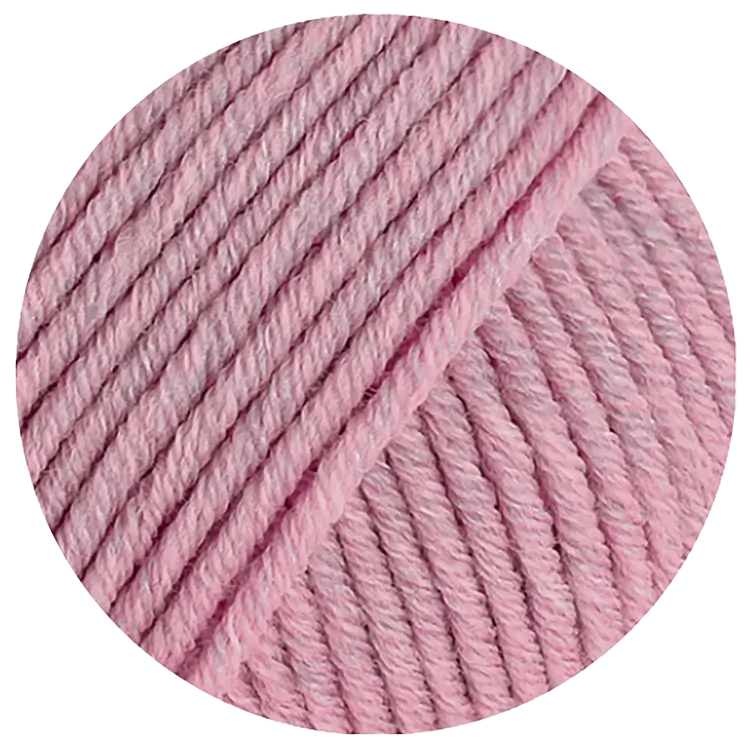 #Farbe_Lana Grossa Cool Wool Superbig Mélange | 201 Rosa meliert