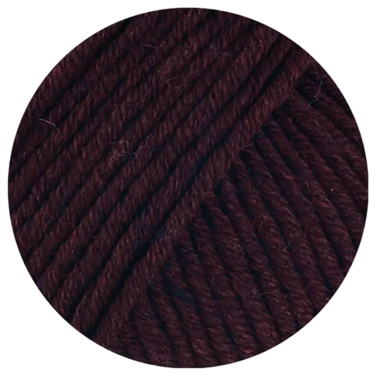 #Farbe_Lana Grossa Cool Wool Superbig Mélange | 203 Burgund meliert