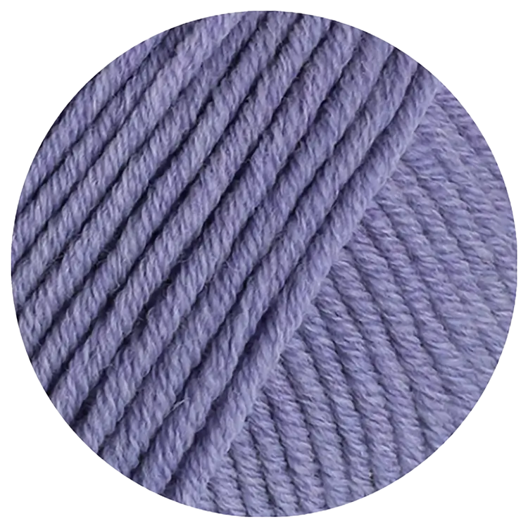 #Farbe_Lana Grossa Cool Wool Superbig Mélange | 205 Lila meliert