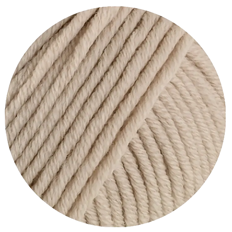 #Farbe_Lana Grossa Cool Wool Superbig Mélange | 214 Beige meliert