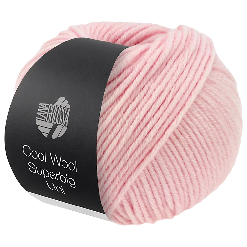 #Farbe_Lana Grossa Cool Wool Superbig Uni | 01 Rosa