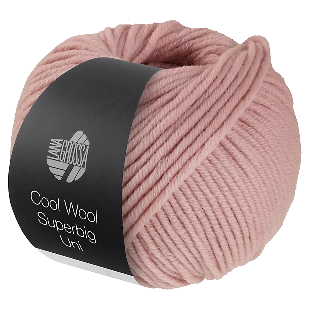 #Farbe_Lana Grossa Cool Wool Superbig Uni | 02 Altrosa