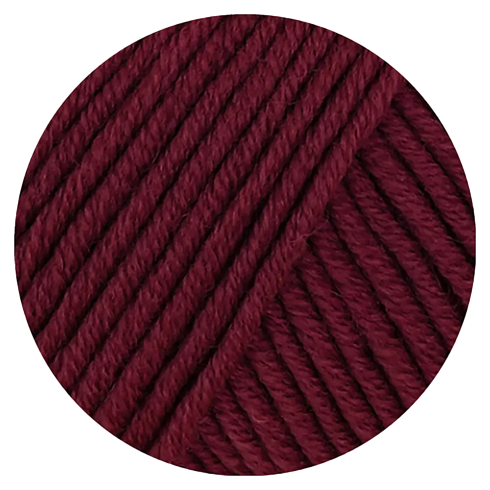 #Farbe_Lana Grossa Cool Wool Superbig Uni | 06 Weinrot
