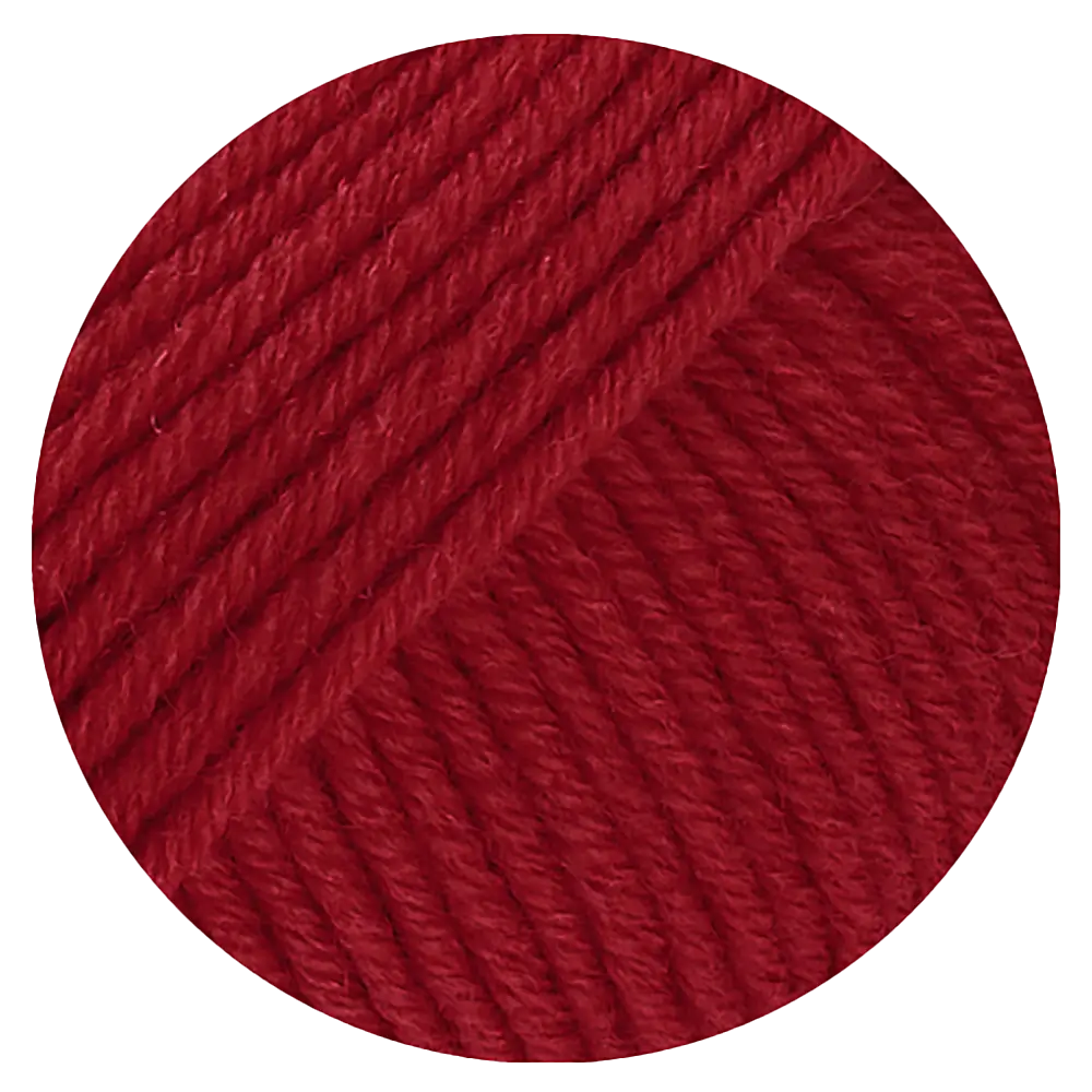 #Farbe_Lana Grossa Cool Wool Superbig Uni | 08 Kirschrot