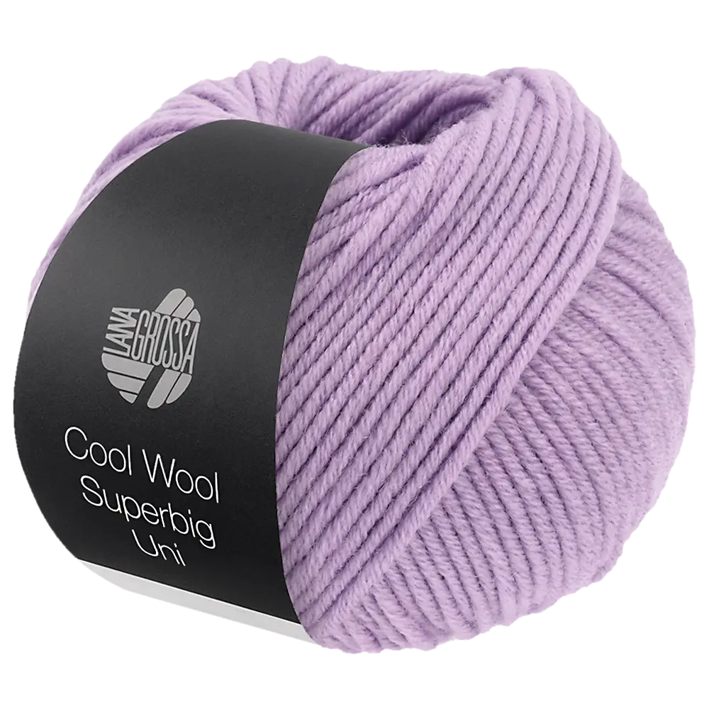 #Farbe_Lana Grossa Cool Wool Superbig Uni | 12 Flieder