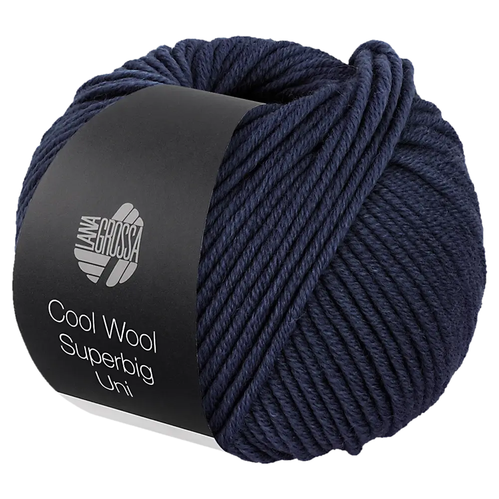 #Farbe_Lana Grossa Cool Wool Superbig Uni | 16 Ultramarinblau