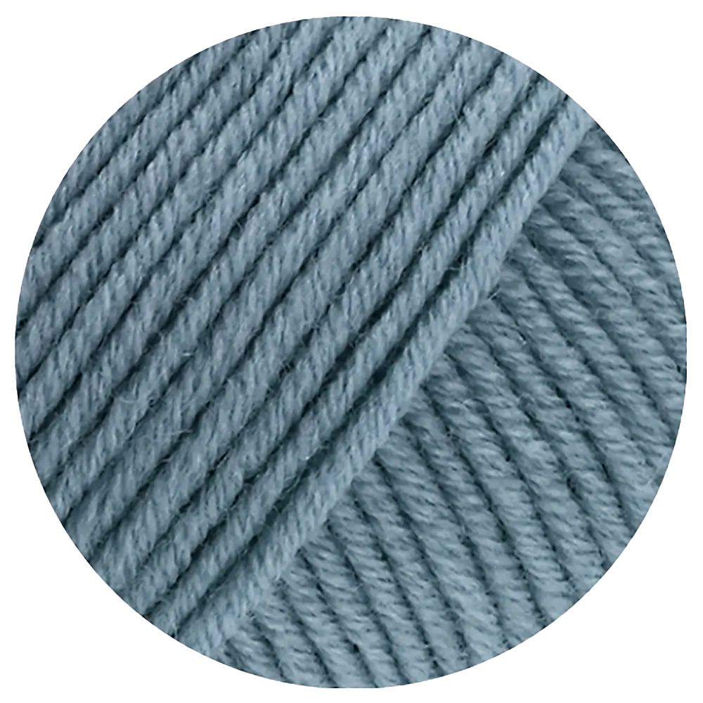 #Farbe_Lana Grossa Cool Wool Superbig Uni | 19 Graublau