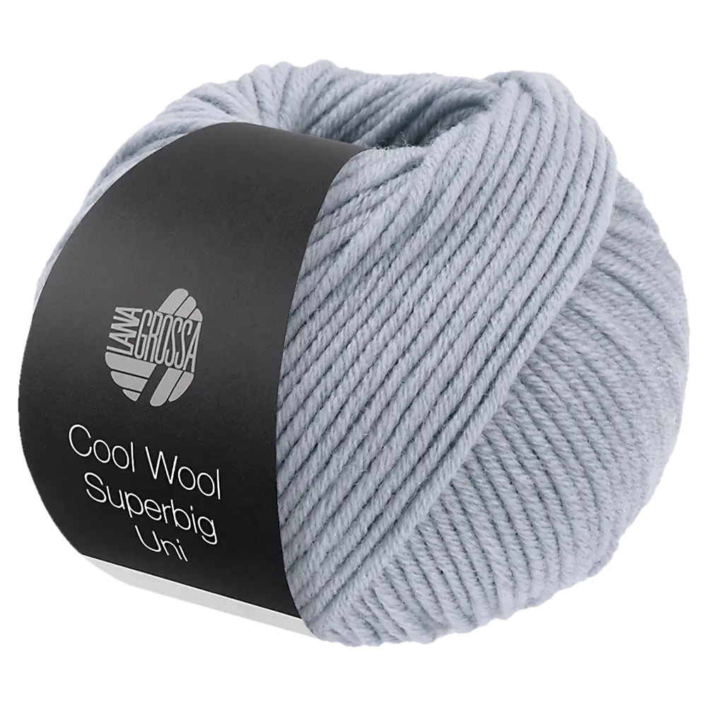 #Farbe_Lana Grossa Cool Wool Superbig Uni | 21 Zartblau