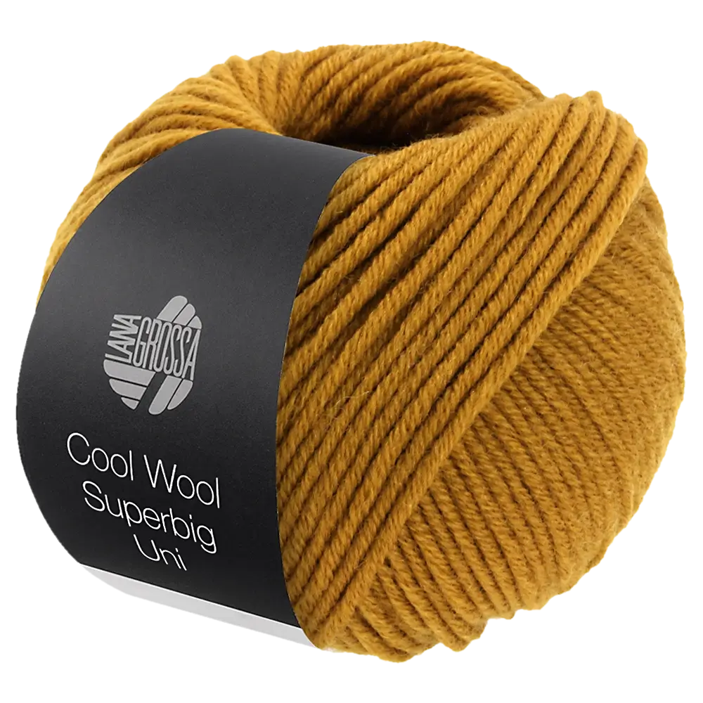 #Farbe_Lana Grossa Cool Wool Superbig Uni | 22 Curry