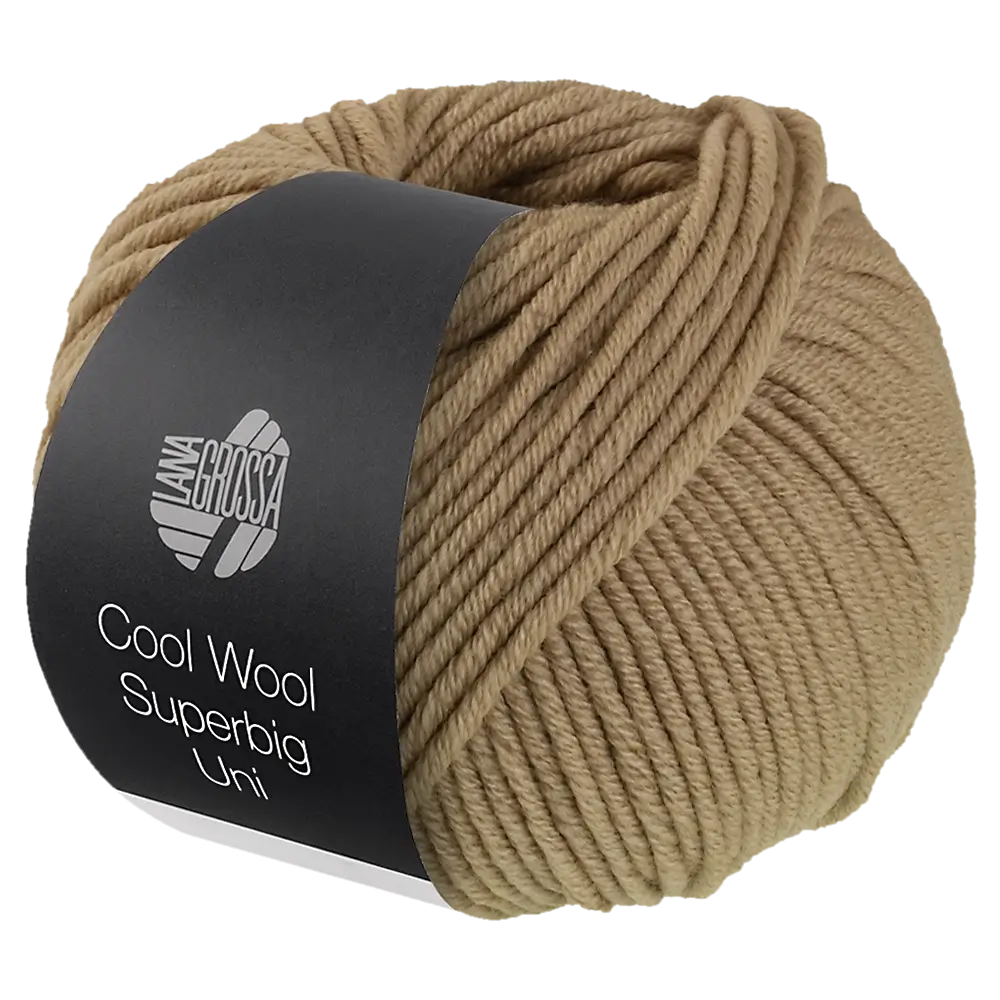 #Farbe_Lana Grossa Cool Wool Superbig Uni | 23 Khakibeige