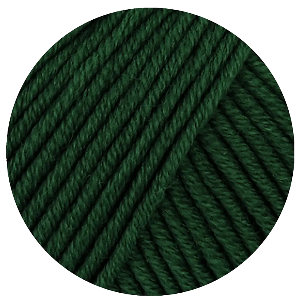 #Farbe_Lana Grossa Cool Wool Superbig Uni | 28 Flaschengrün