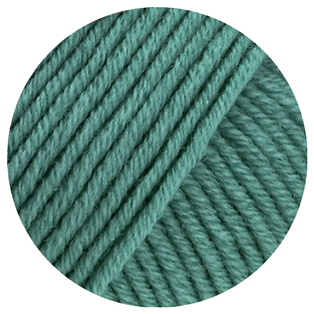 #Farbe_Lana Grossa Cool Wool Superbig Uni | 30 Helles Seegrün