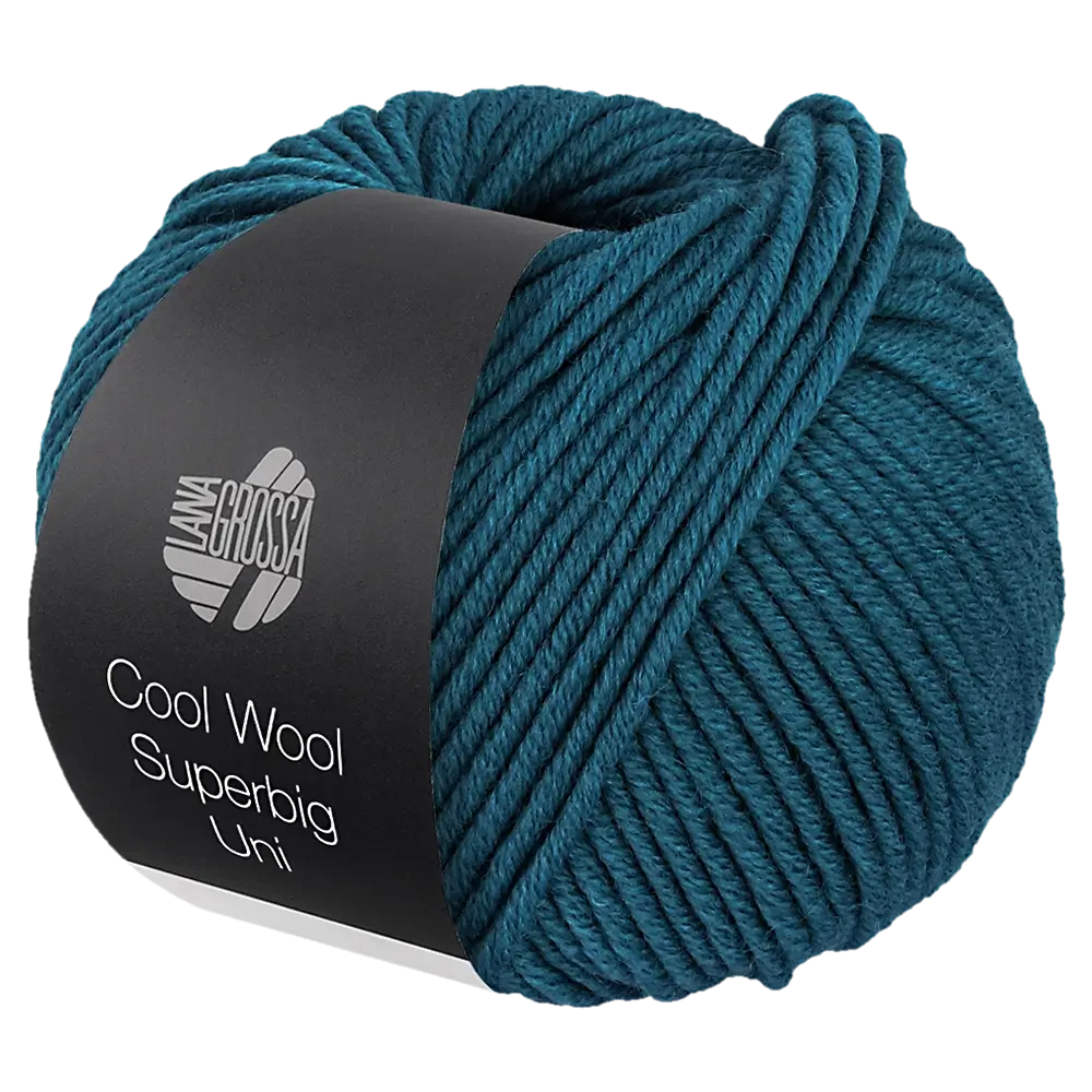 #Farbe_Lana Grossa Cool Wool Superbig Uni | 32 Blaupetrol