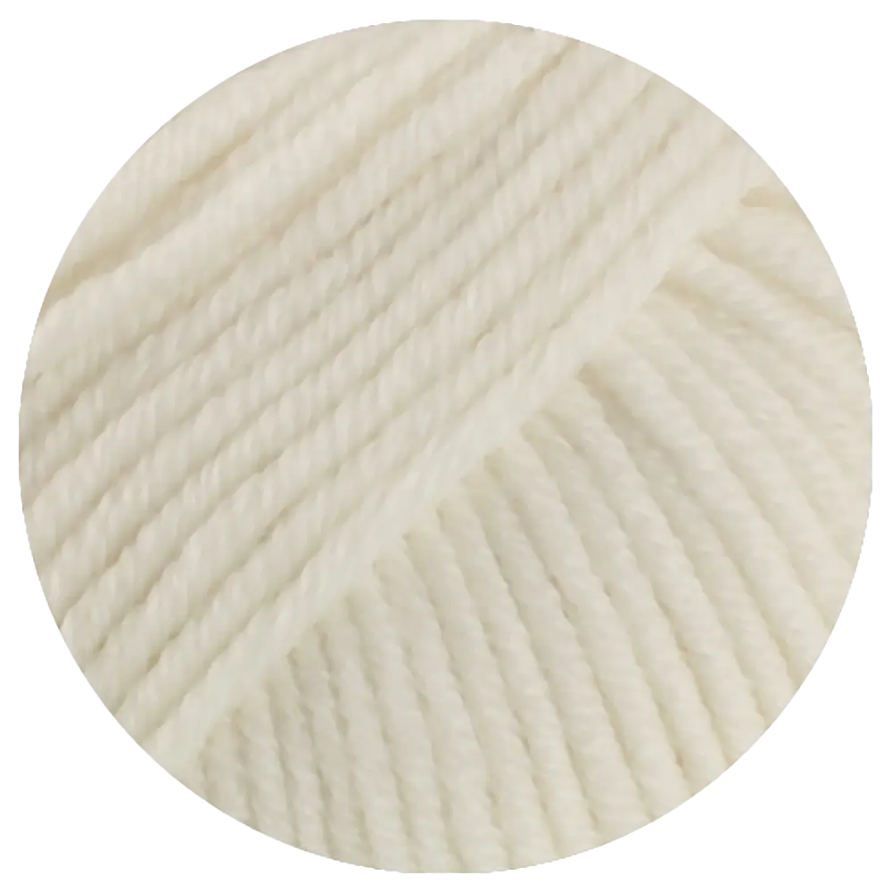 #Farbe_Lana Grossa Cool Wool Superbig Uni | 34 Weiß