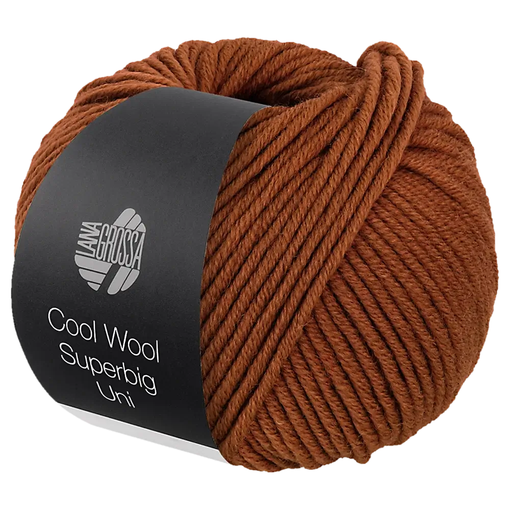 #Farbe_Lana Grossa Cool Wool Superbig Uni | 39 Rost