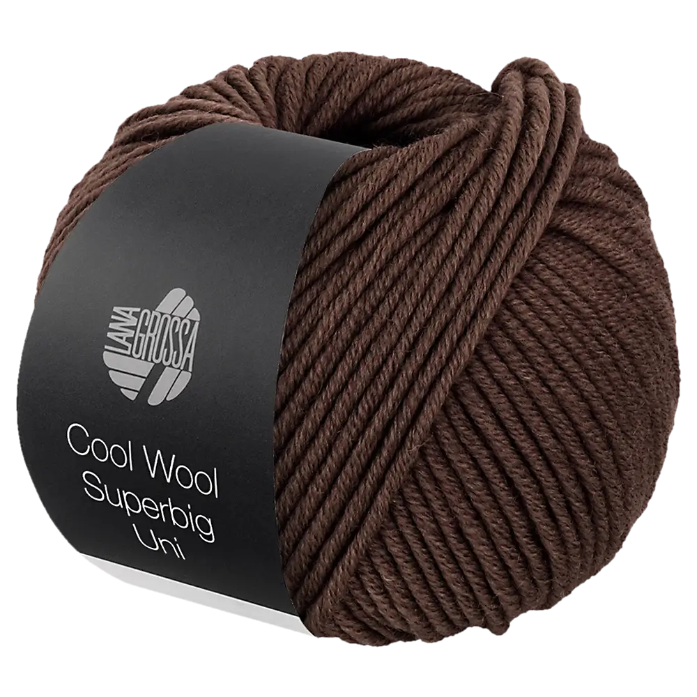#Farbe_Lana Grossa Cool Wool Superbig Uni | 41 Mokka