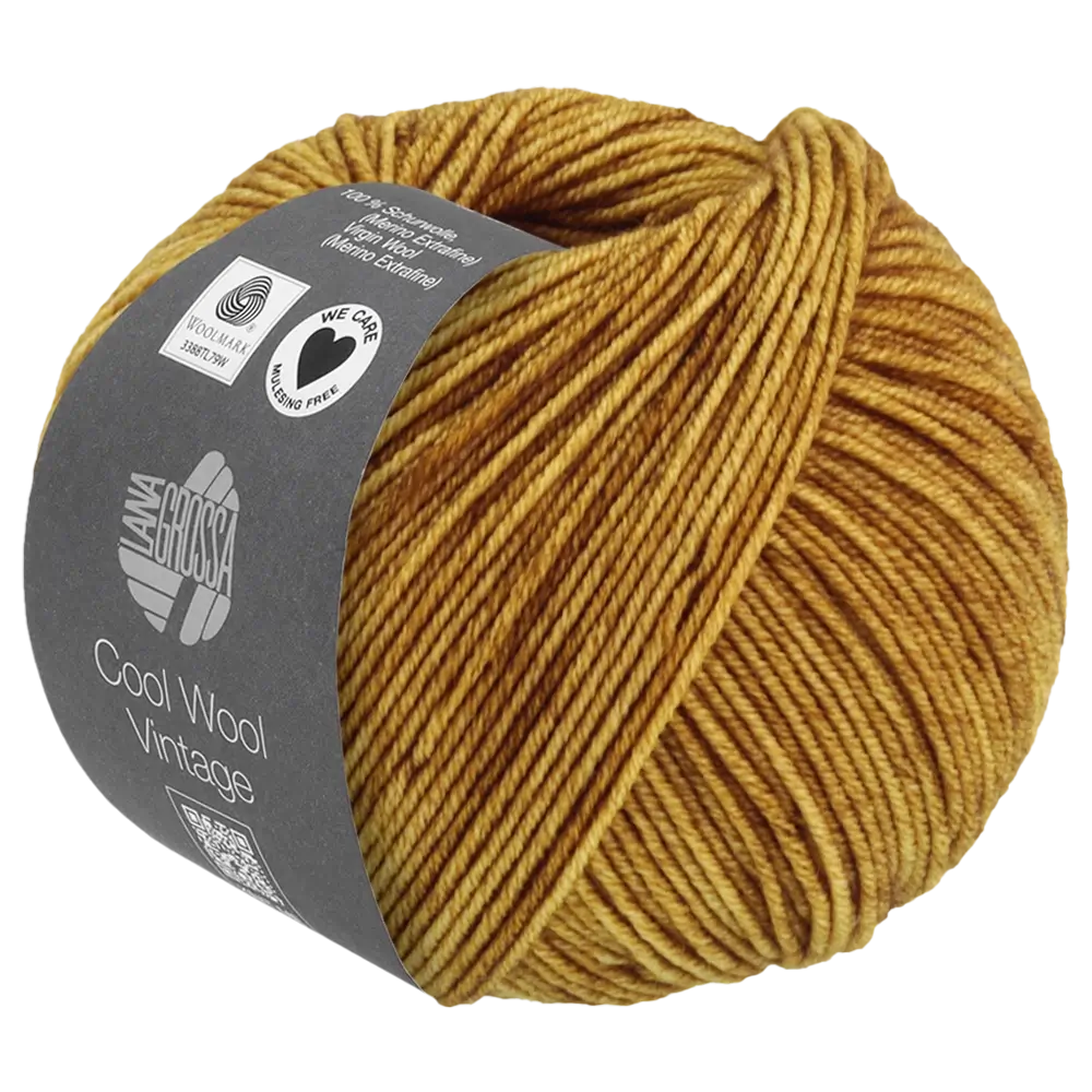#Farbe_Lana Grossa Cool Wool Vintage | 7362 Senf