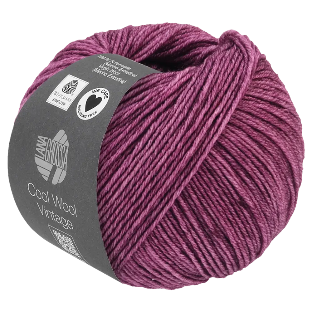 #Farbe_Lana Grossa Cool Wool Vintage | 7365 Pflaume