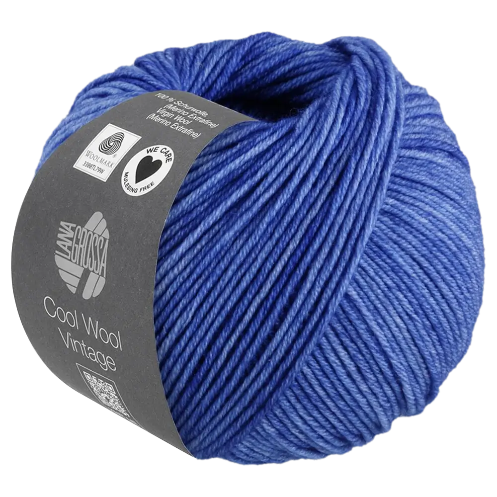 #Farbe_Lana Grossa Cool Wool Vintage | 7373 Blau