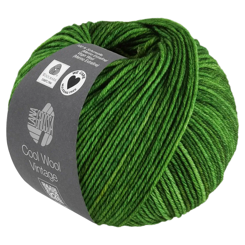 #Farbe_Lana Grossa Cool Wool Vintage | 7374 Grün