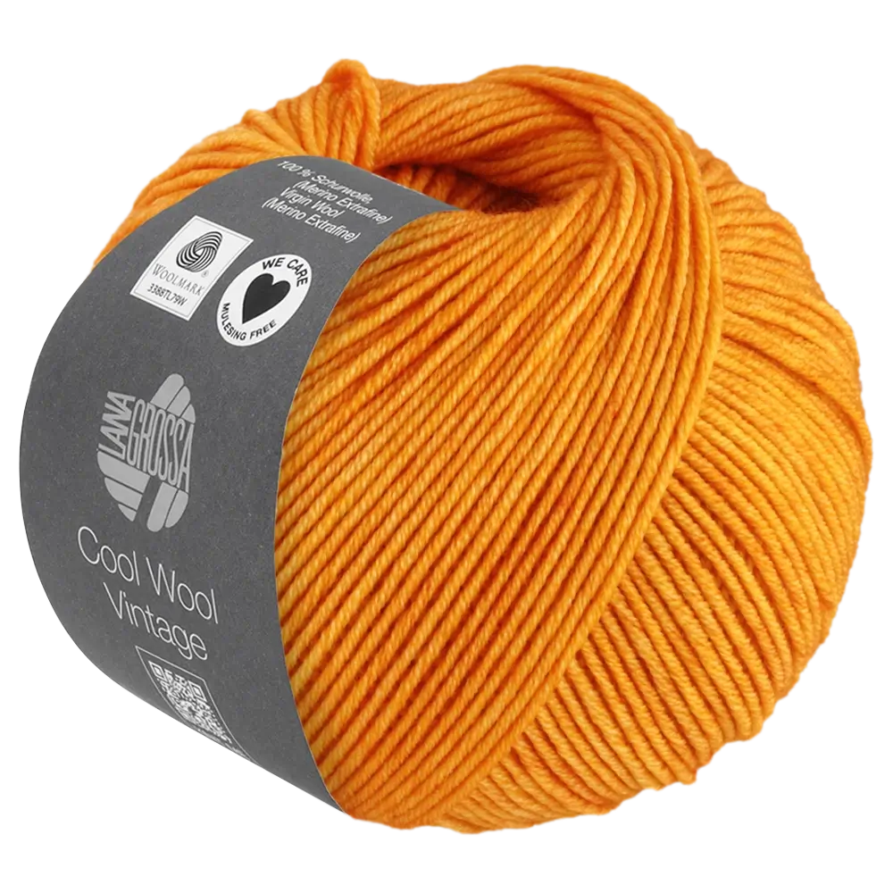 #Farbe_Lana Grossa Cool Wool Vintage | 7375 Orange