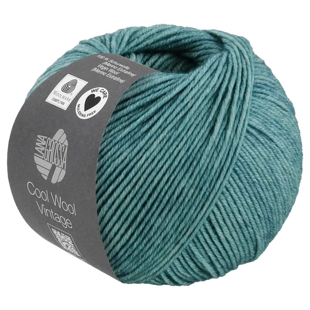 #Farbe_Lana Grossa Cool Wool Vintage | 7379 Petrol