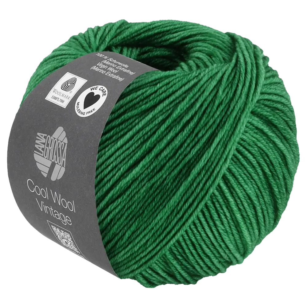 #Farbe_Lana Grossa Cool Wool Vintage | 7380 Patinagrün