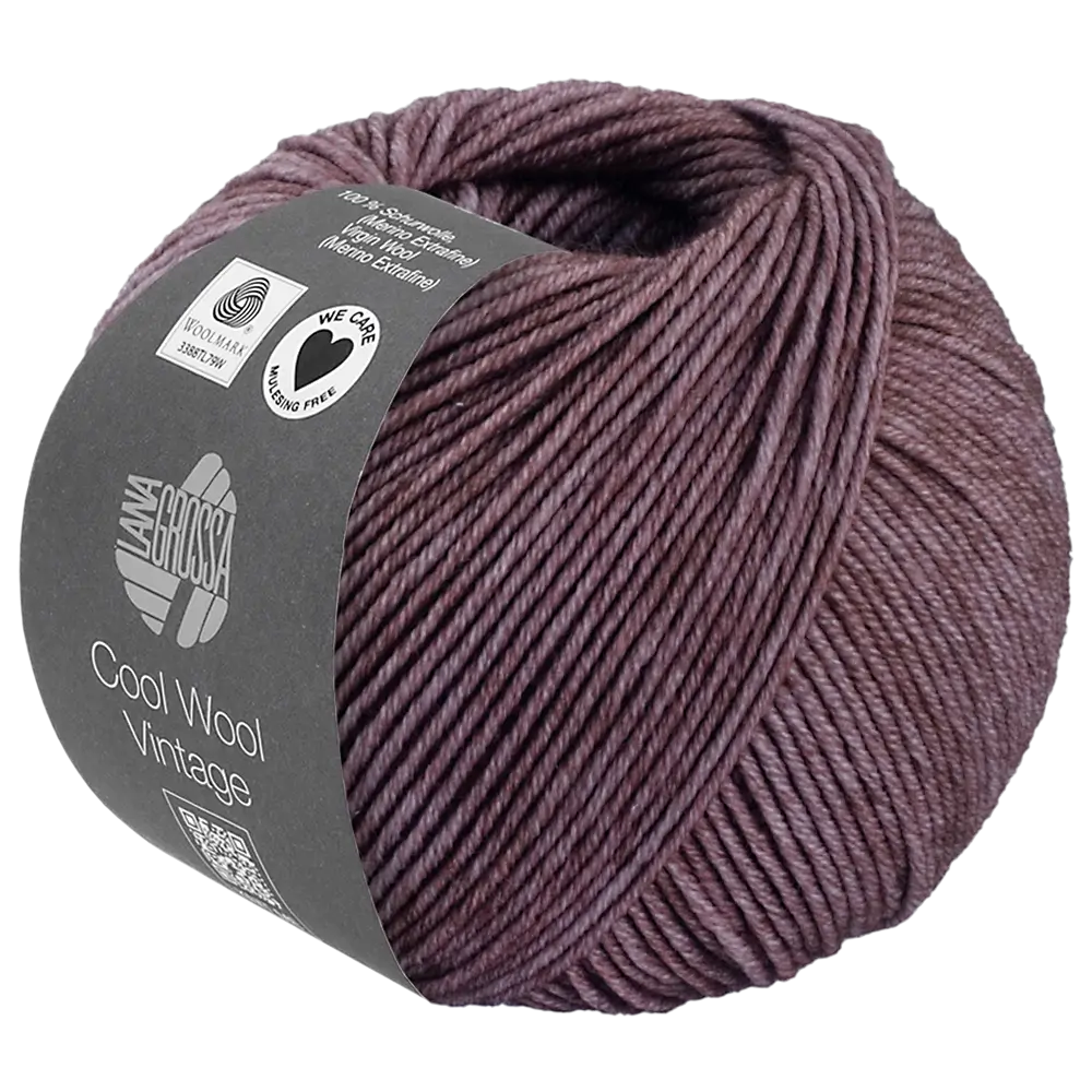 #Farbe_Lana Grossa Cool Wool Vintage | 7387 Antikviolett