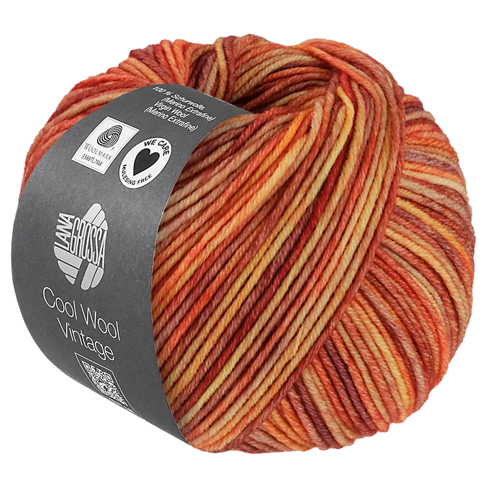 #Farbe_Lana Grossa Cool Wool Vintage | 7388 Orangebraun