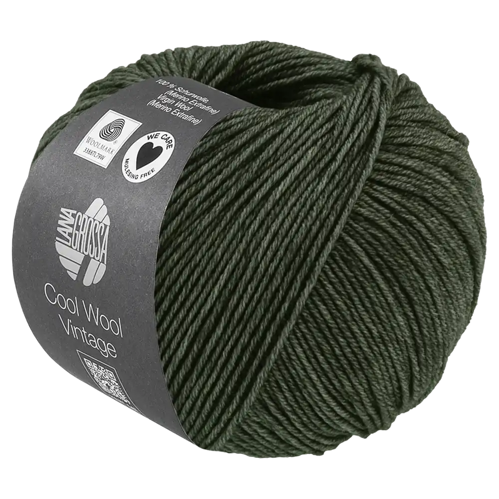 #Farbe_Lana Grossa Cool Wool Vintage | 7393 Waldgrün