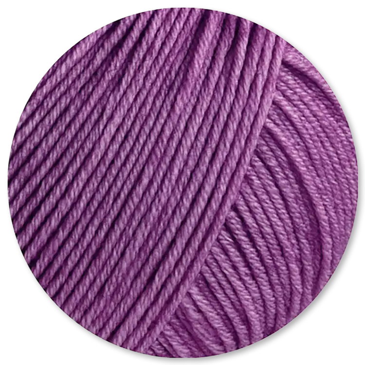 #Farbe_Lana Grossa Cool Wool Vintage | 7396 Rotviolett