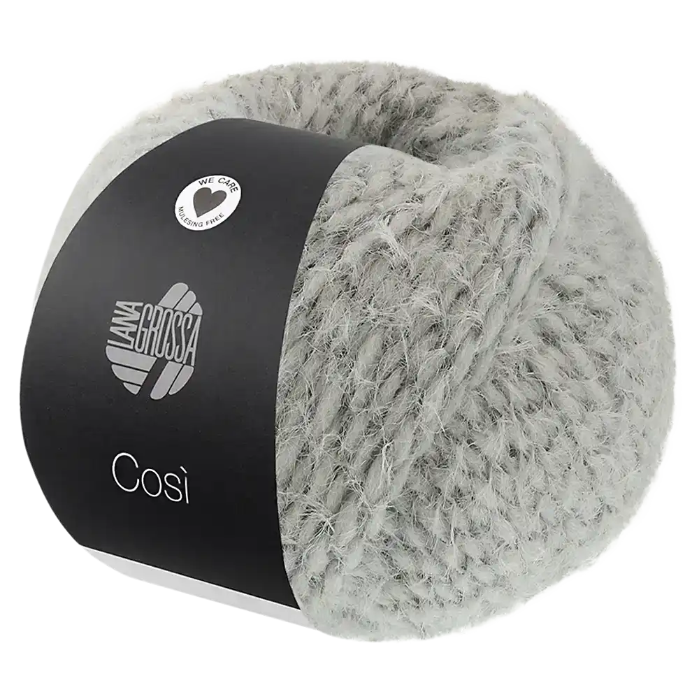 #Farbe_Lana Grossa Così | 02 Hellgrau