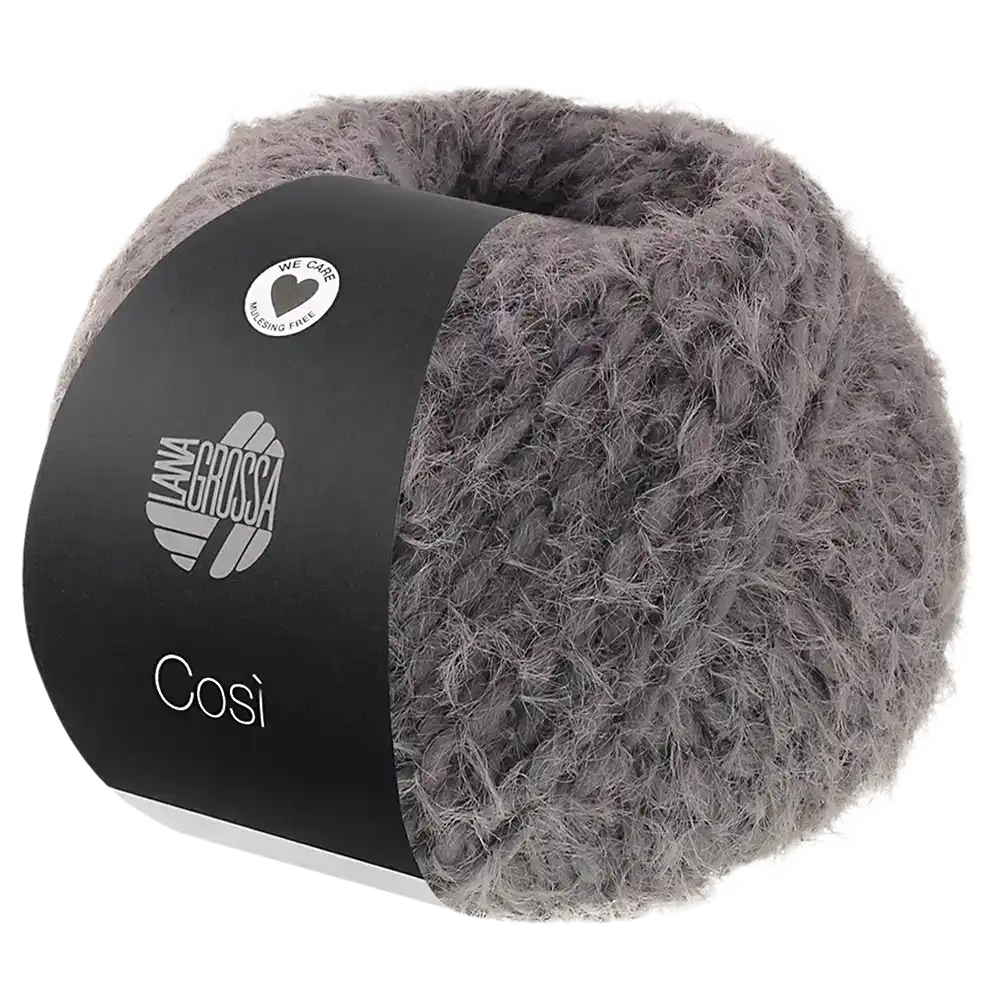 #Farbe_Lana Grossa Così | 03 Dunkelgrau