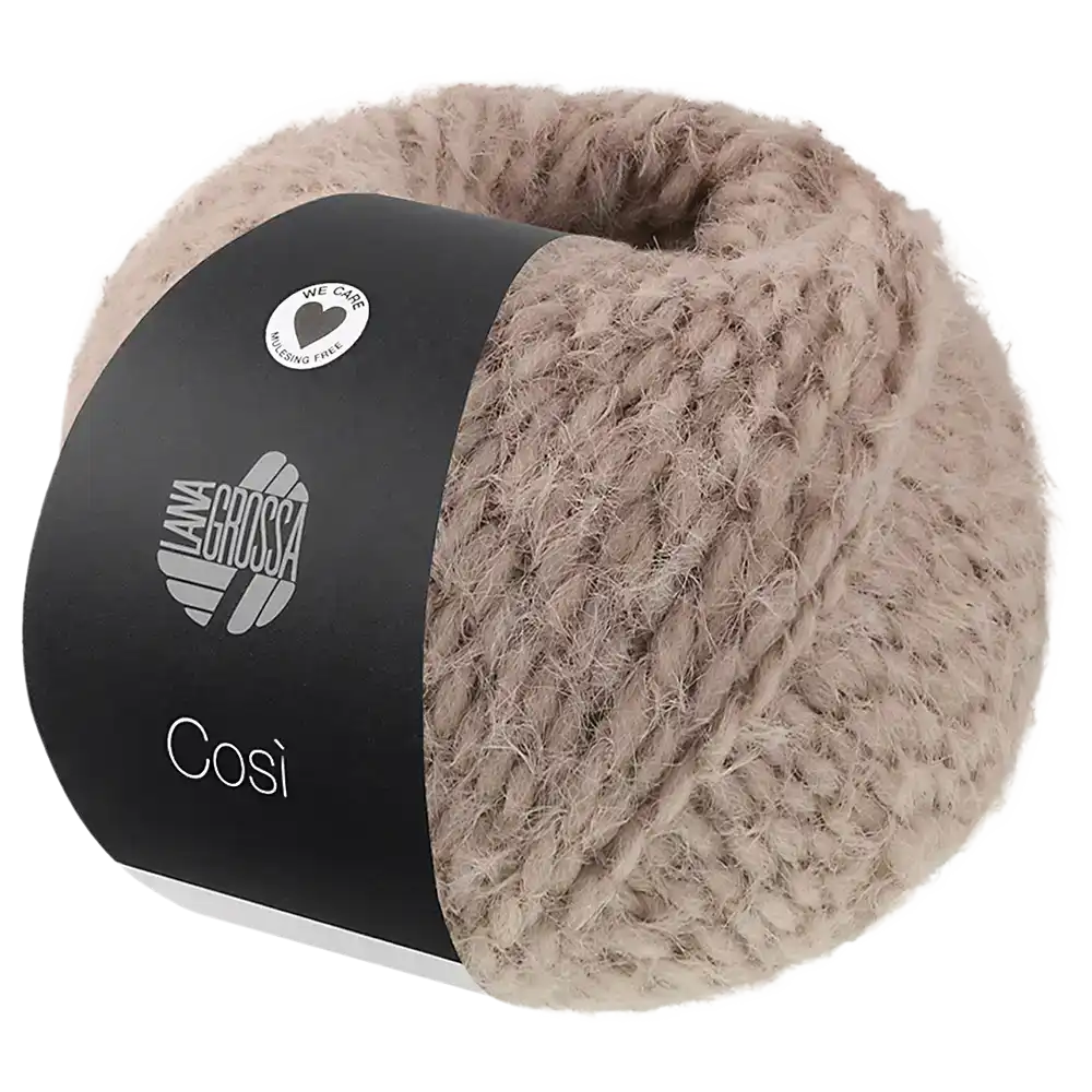 #Farbe_Lana Grossa Così | 04 Taupe