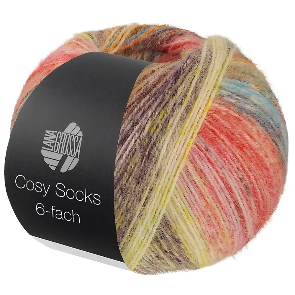 #Farbe_Lana Grossa Cosy Socks 6-fach Dream | 2152