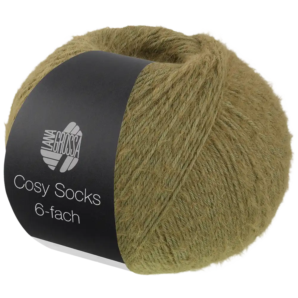 #Farbe_Lana Grossa Cosy Socks 6-fach | 1010 Helloliv