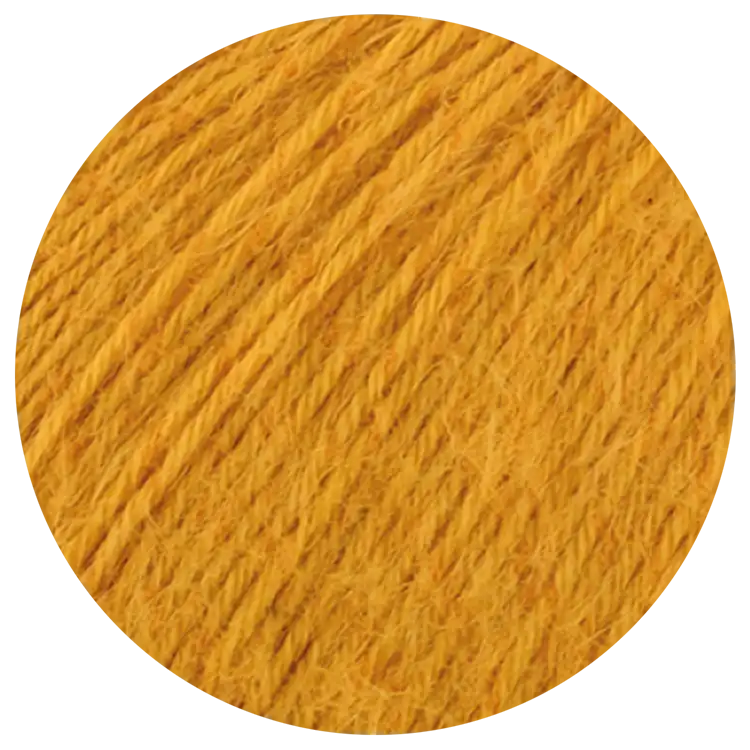 #Farbe_Lana Grossa Cosy Socks 6-fach | 1011 Orangegelb