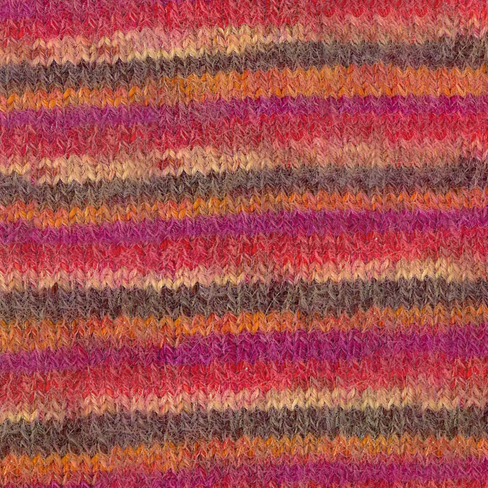 #Farbe_Lana Grossa Cosy Socks Multi Stripes 6-fach | 2204