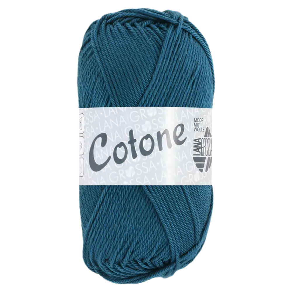#Farbe_Lana Grossa Cotone | 119 Dunkelpetrol