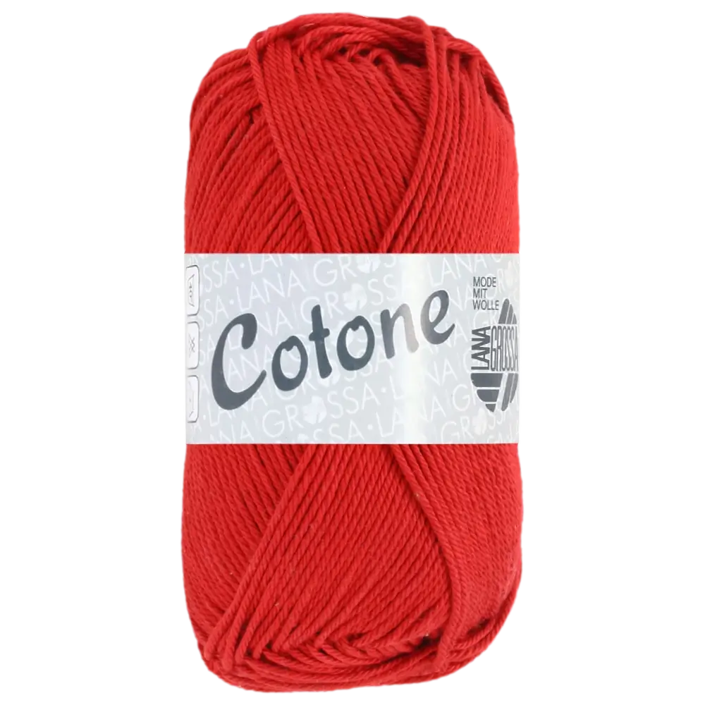 #Farbe_Lana Grossa Cotone | 120 Feuerrot