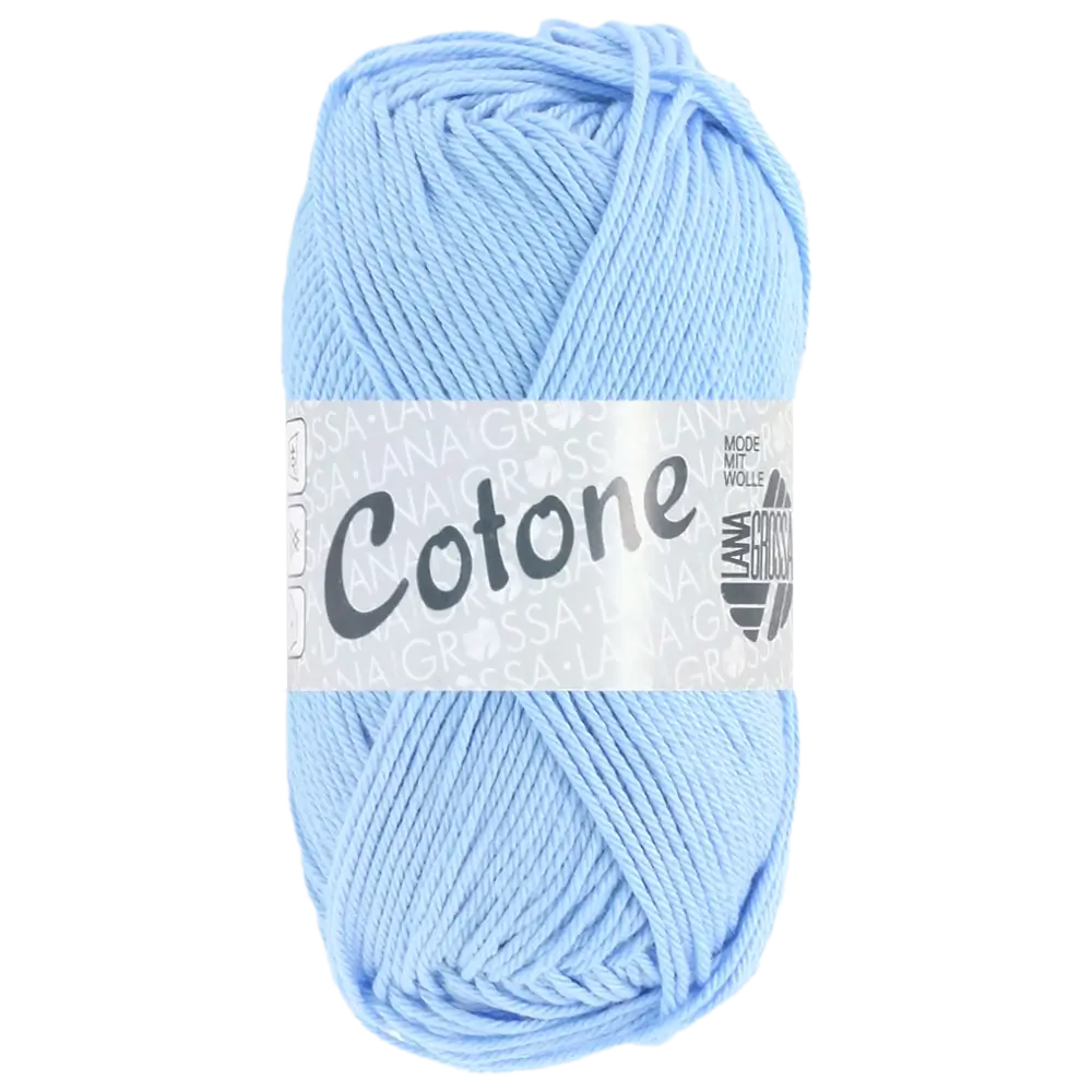 #Farbe_Lana Grossa Cotone | 125 Himmelblau
