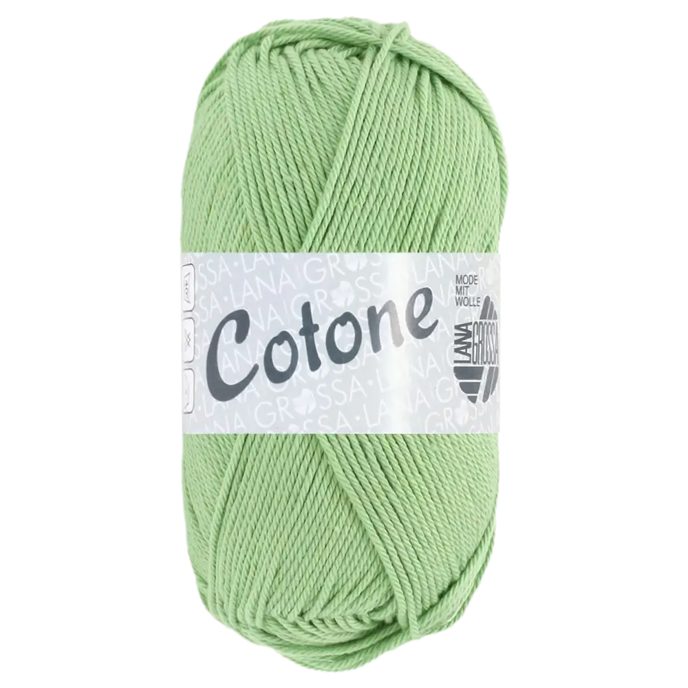 #Farbe_Lana Grossa Cotone | 127 Frühlingsgrün
