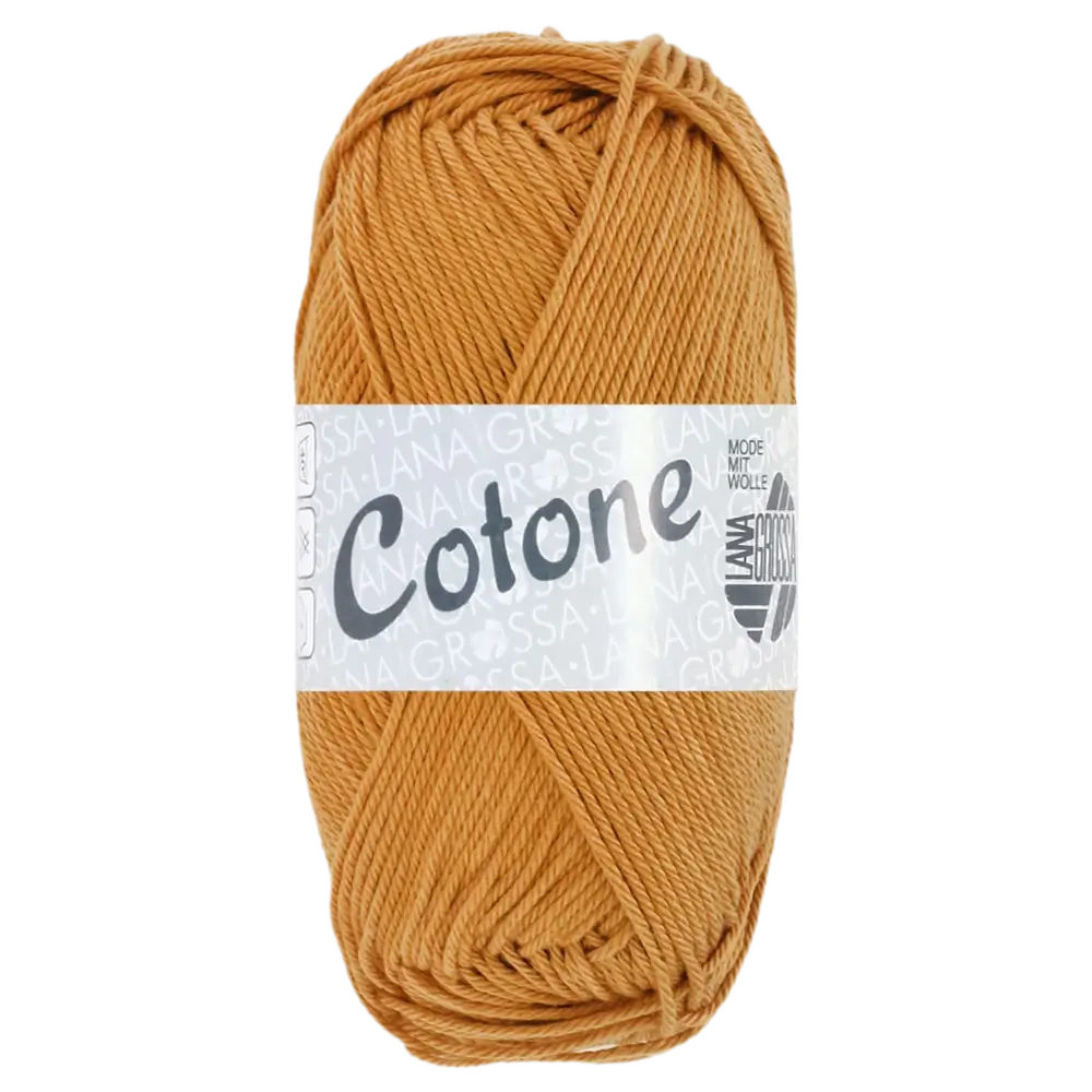 #Farbe_Lana Grossa Cotone | 130 Goldbraun