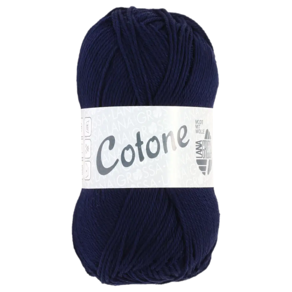 #Farbe_Lana Grossa Cotone | 20 Nachtblau