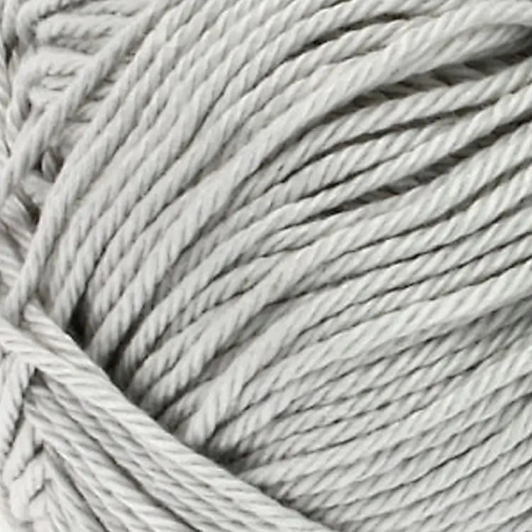 #Farbe_Lana Grossa Cotone | 27 Hellgrau