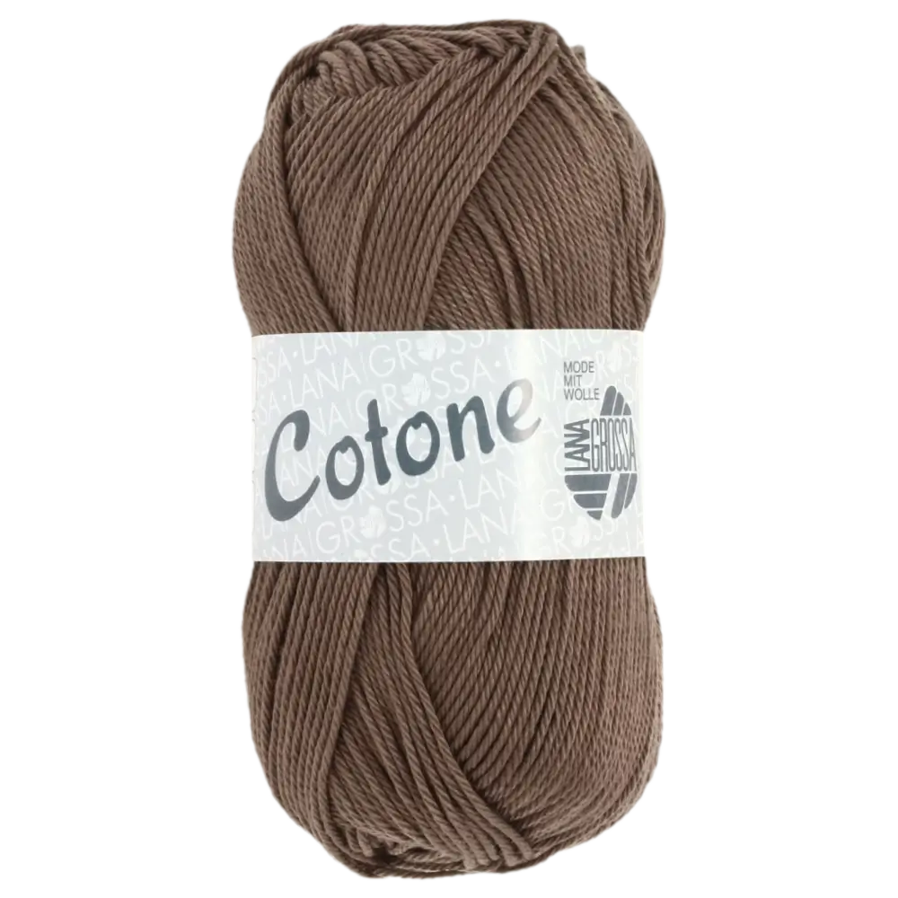 #Farbe_Lana Grossa Cotone | 30 Graubraun