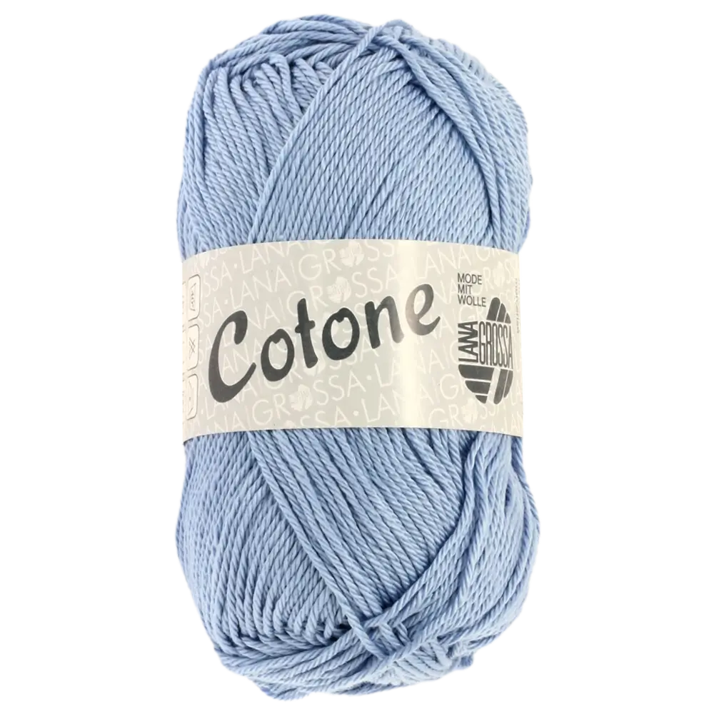 #Farbe_Lana Grossa Cotone | 33 Hellblau