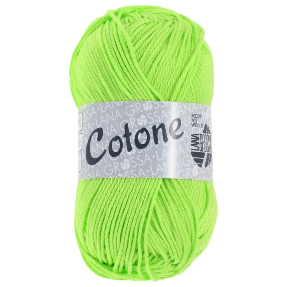 #Farbe_Lana Grossa Cotone | 36 Hellgrün